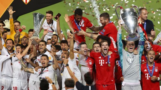 Sevilla, con Ocampos, Vázquez y Acuña, va por la hazaña ante Bayern Múnich en la Supercopa Europea