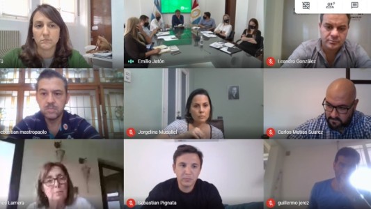 Jatón encabezó un nuevo encuentro del Comité Municipal de Gestión de Riesgos