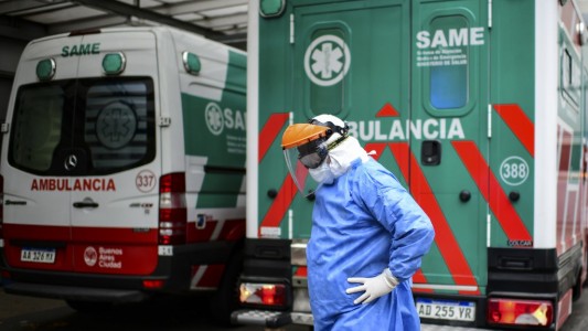 Coronavirus en Argentina: registran otras 206 muertes y 8.841 nuevos casos positivos
