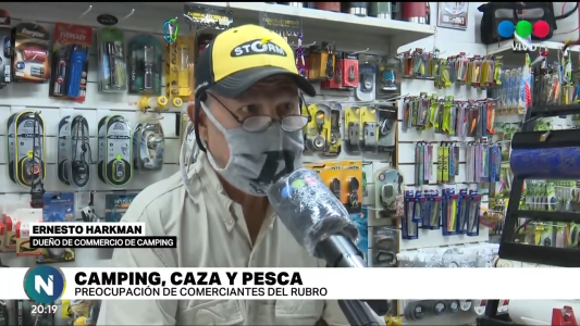 Caza y pesca: uno de los sectores más golpeados