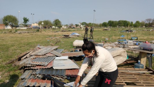 El operativo de desalojo en Barrio Transporte culminó sin incidentes