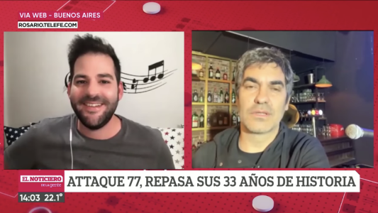 Attaque 77 celebra 33 años: "Vamos a contar la historia del grupo"