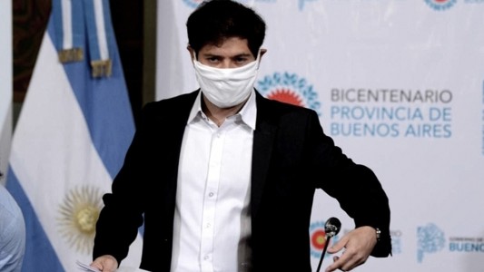 Kicillof se aisló por contacto estrecho con un colaborador que dio positivo