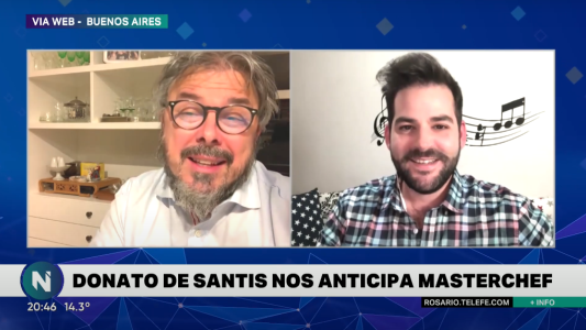 Donato De Santis sobre MasterChef Celebrity: "Hay muchos ingredientes y nos va a entretener a todos"