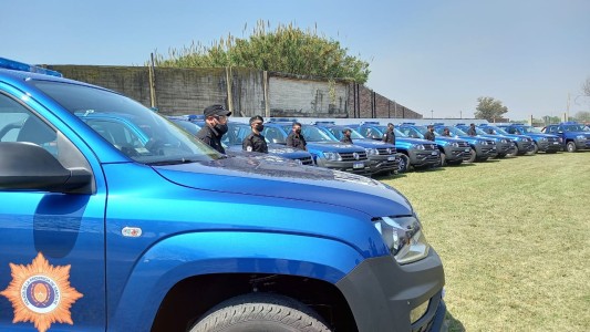 21 nuevos patrulleros fueron entregados a la URI para la ciudad de Santa Fe