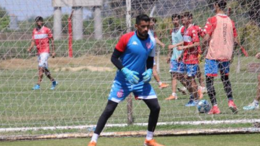 Unión: el arquero Sebastián Moyano ya se entrena con normalidad