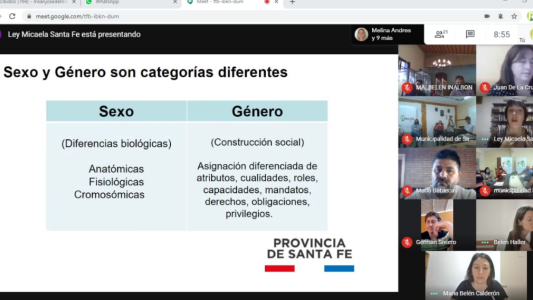 Ley Micaela: el gabinete municipal se capacita en género y diversidad sexual