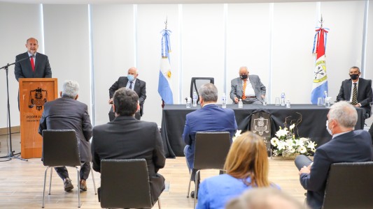 Perotti inauguró el nuevo edificio de Tribunales en la ciudad de San Cristóbal