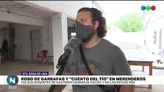 Robaron garrafas en la copa de leche “Niños del sol”