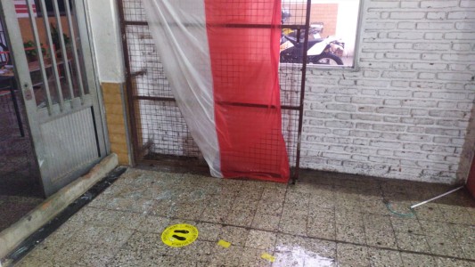 La tormenta produjo graves daños en el club Santa Rosa