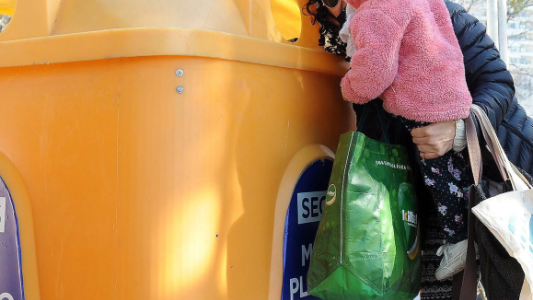 En tres días, se recolectaron 1.350 kilos de residuos reciclables