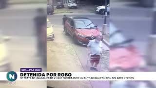 Robó, la captaron las cámaras y hoy la detuvieron