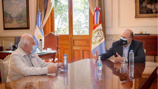 Cumbre: Perotti y Lifschitz buscan consensos para tratar leyes fundamentales