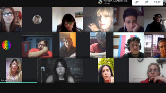 Reunión de funcionarias con organizaciones para la implementación del Cupo Laboral Travesti-Trans