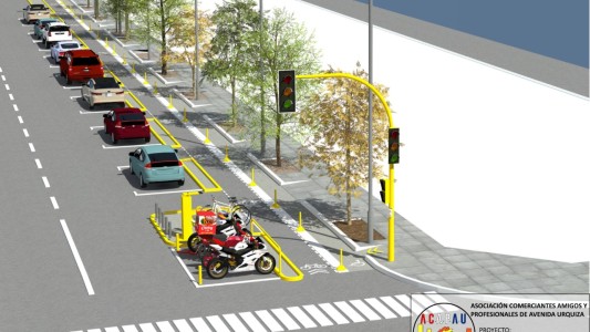 Comerciantes de calle Urquiza presentaron su propio proyecto de ciclovía