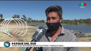 Continúan las remodelaciones del Parque Sur