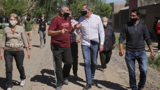 Comenzaron las obras de enripiado en barrio San José