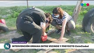 Realizaron una intervención y mantenimientos en Barrio Nueva Pompeya