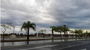 Lunes inestable y con lloviznas intermitentes en la ciudad