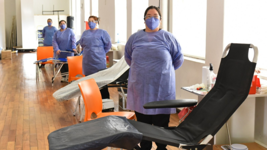 Las donaciones de sangre bajaron un 40% en la provincia