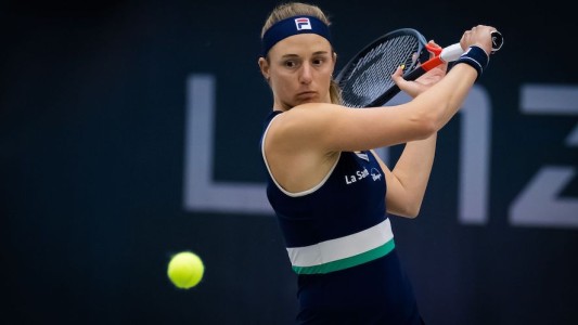 Nadia Podoroska debutó con el pie derecho en el torneo de Linz