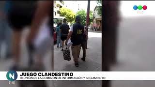 Diputados volvió a reunirse por las causa de juego clandestino