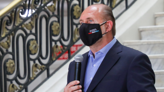 El gobernador Perotti recibe en Santa Fe al embajador de los Países Bajos