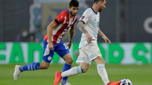 Argentina no pudo superar la resistencia guaraní e igualó 1 a 1