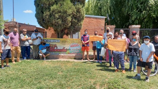"Lo que queremos es que nuestro terreno tenga la escritura y así podamos estar tranquilos"