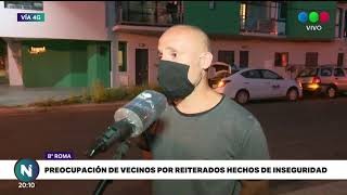 Barrio Roma: vecinos se manifestaron pidiendo más seguridad