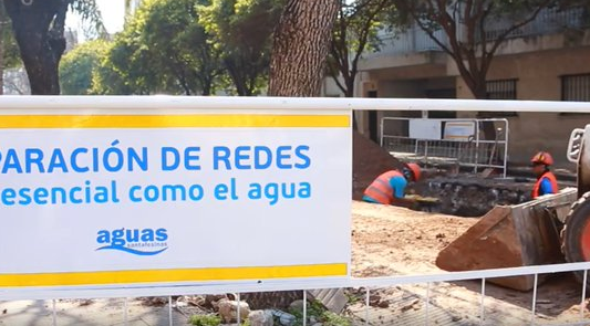 Corte de tránsito en Hipólito Irigoyen al 2600 por la reparación de una cañería