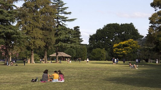 El parque donde no permiten usar pelotas