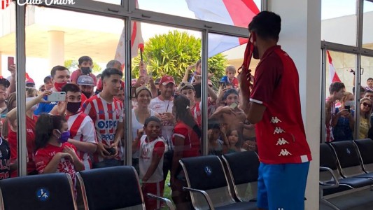 Antes de viajar a Brasil, Unión tuvo una calurosa despedida