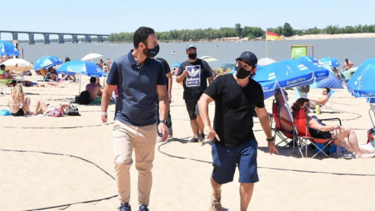 Sukerman supervisó el cumplimiento de los protocolos de actividades al aire libre en Rosario