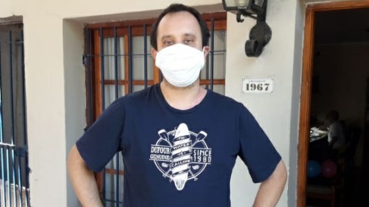 El padre Camussi se aferra a la misa y a Unión para continuar con su recuperación