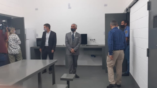 Inauguraron dos pabellones en el Centro de Responsabilidad Juvenil de Las Flores