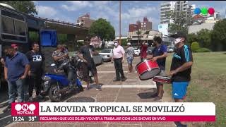 Artistas tropicales se movilizaron pidiendo volver a los escenarios