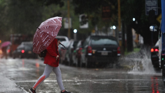 Rige un alerta meteorológico por tormentas fuertes en la provincia