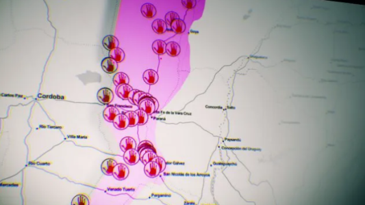 El mapa de los femicidios en Santa Fe