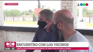 B° Transporte: vecinos se reunieron con los vecinos para analizar mejoras