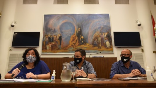 Presupuesto 2021: Concejales y concejalas recibieron a funcionarios del Ejecutivo