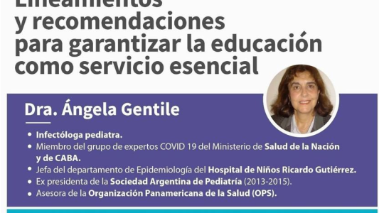 Educación en el contexto de la pandemia: Hoy se realizará un conversatorio organizado por la defensoría