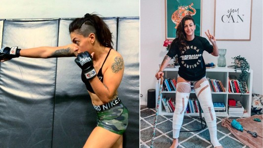 Luchadora de MMA casi pierde las piernas en una sesión de crioterapia