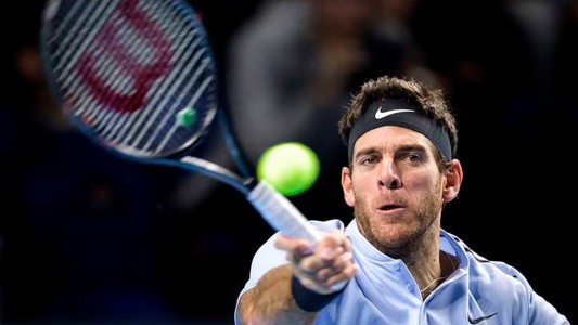 Del Potro está en Porto Alegre para tratarse la lesión en la rodilla