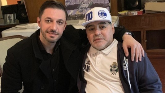 Morla posteó un video inédito de Maradona: "Este eras vos, amigo, puro corazón"