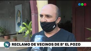 Vecinos del Barrio El Pozo se reunieron y reclamaron por la seguridad