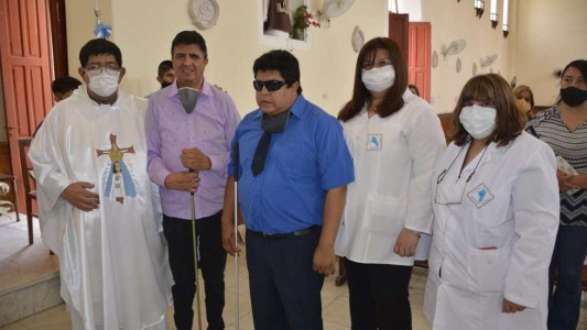 Primera parroquia inclusiva de Catamarca con sistema braille