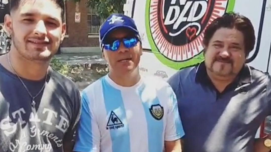 Fiesta clandestina: Llegaron al lugar y eran Trinidad y Damas Gratis grabando un videoclip