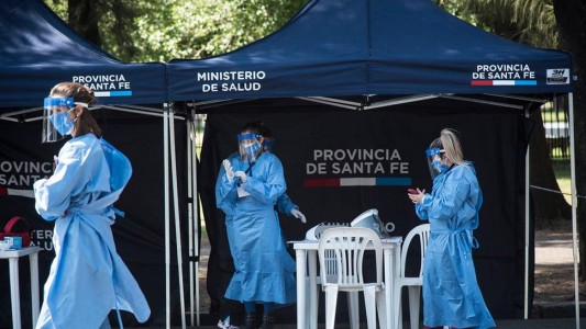 Lunes con menos de 150 casos en la ciudad de Santa Fe