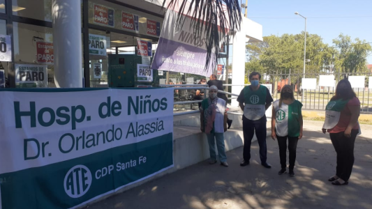 Con alto acatamiento, se realiza el paro de los estatales en toda la provincia